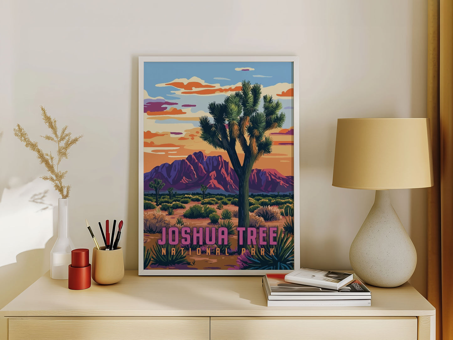 Joshua Tree National Park Travel Poster