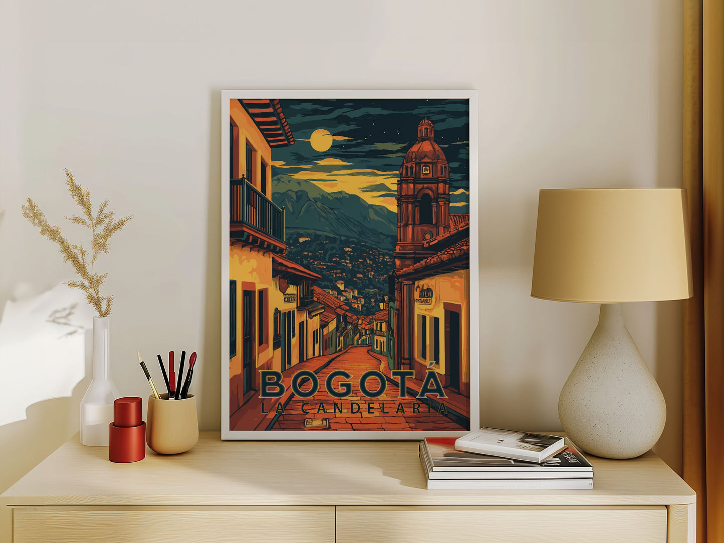 Bogota Travel Poster