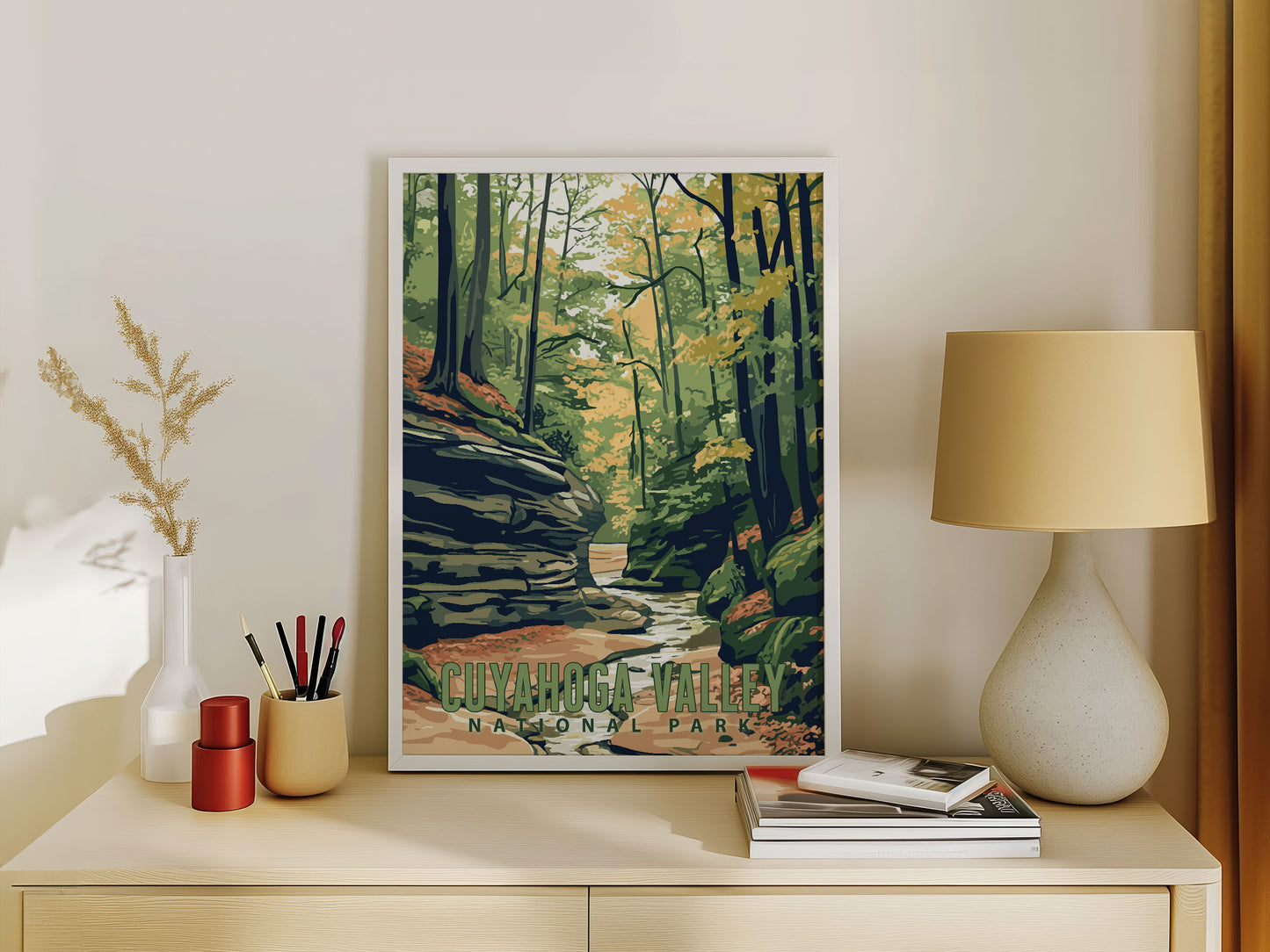 Cuyahoga Valley National Park Travel Poster