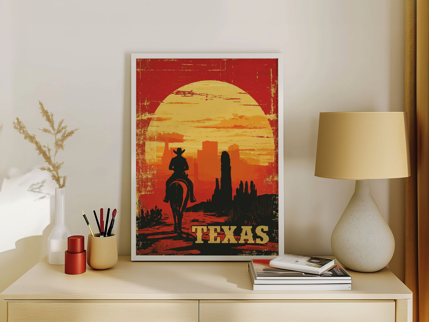 Texas Travel Poster