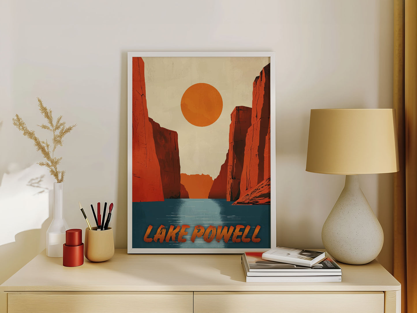 Lake Powell Travel Poster