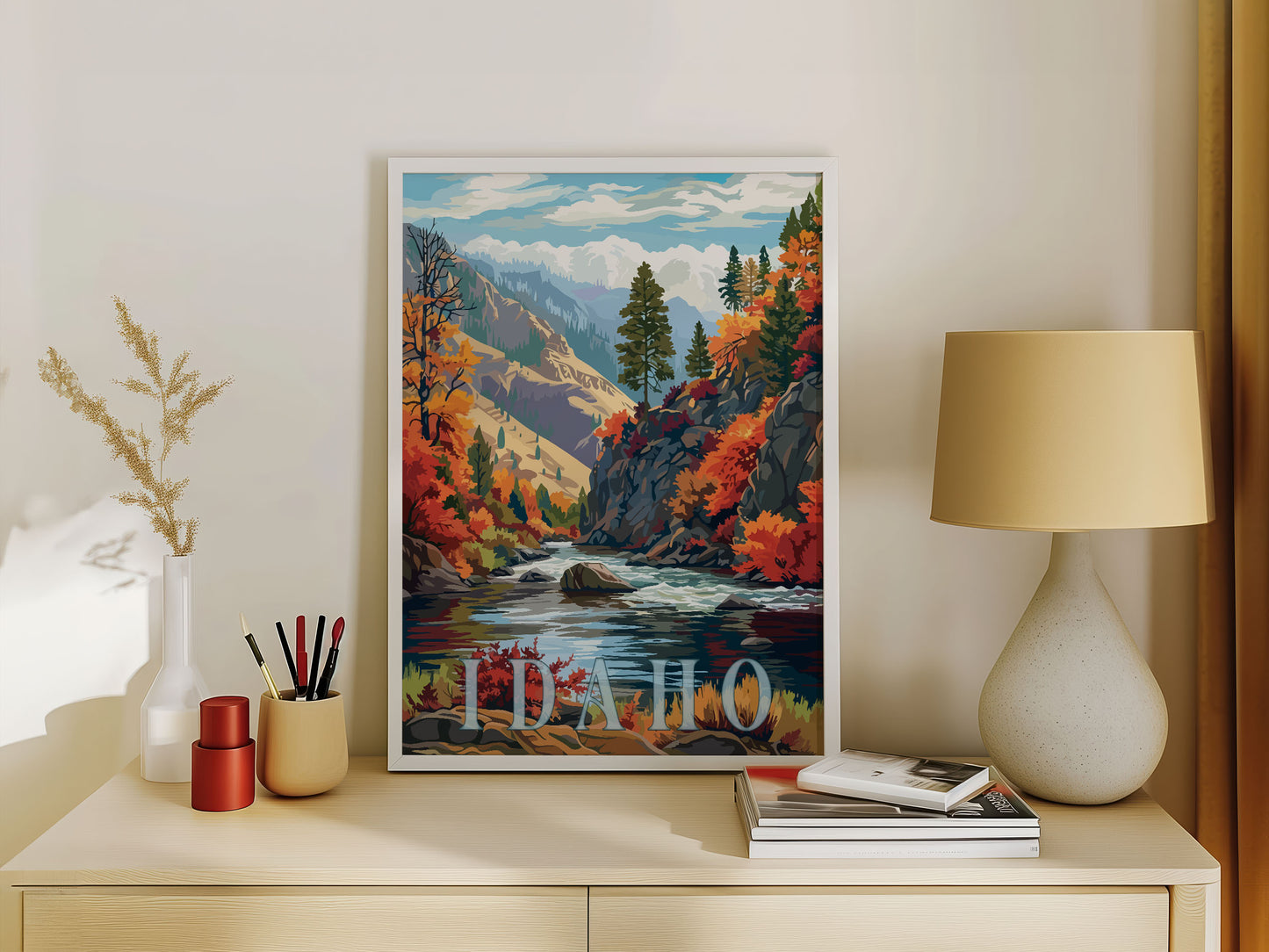 Idaho Travel Poster