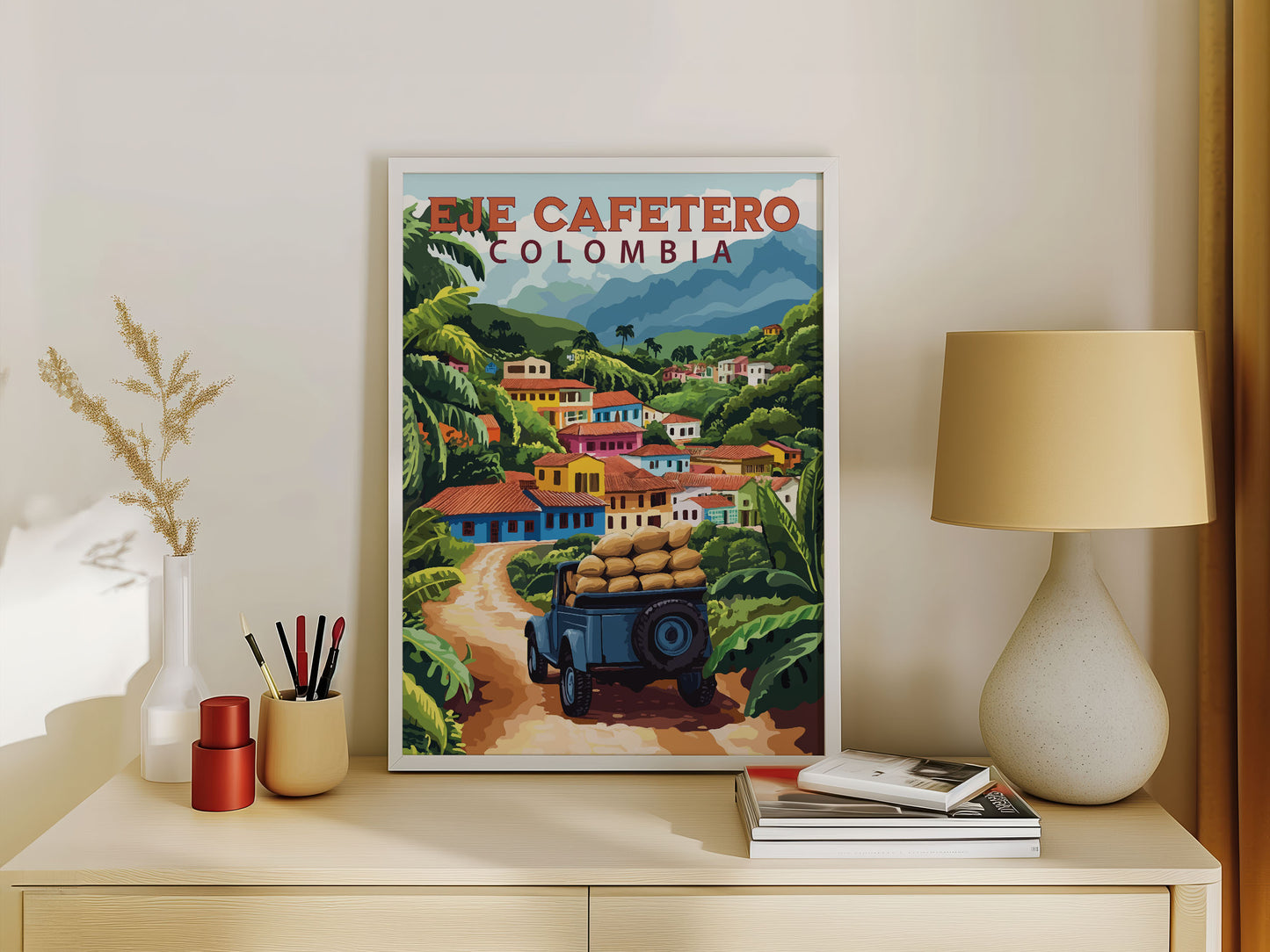 Eje Cafetero Travel Poster