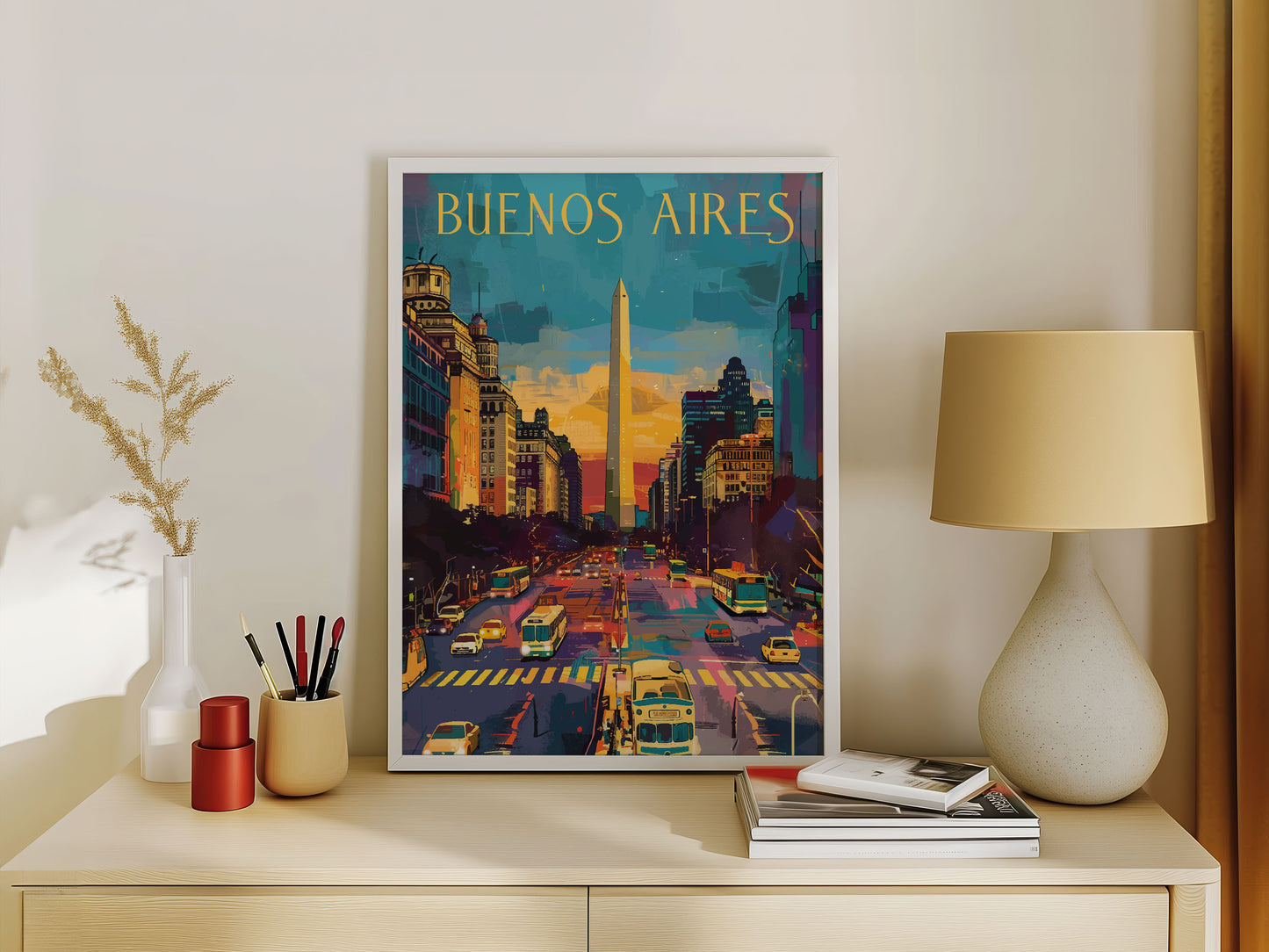 Buenos Aires Travel Poster
