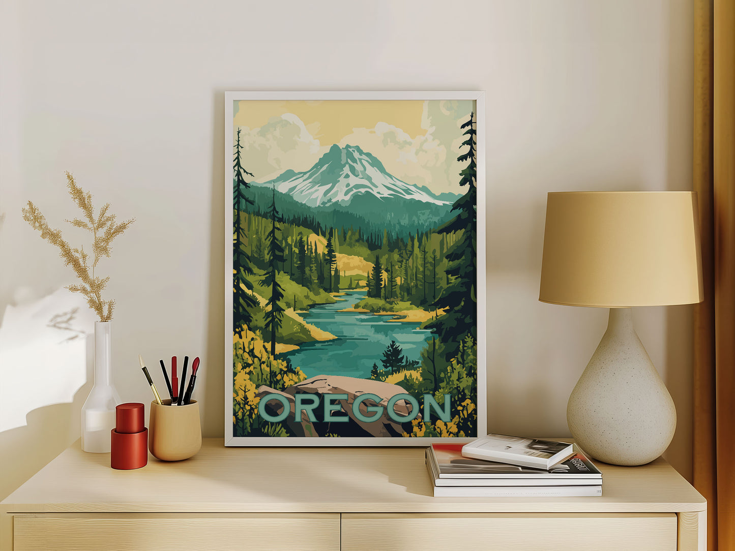 Oregon Travel Poster