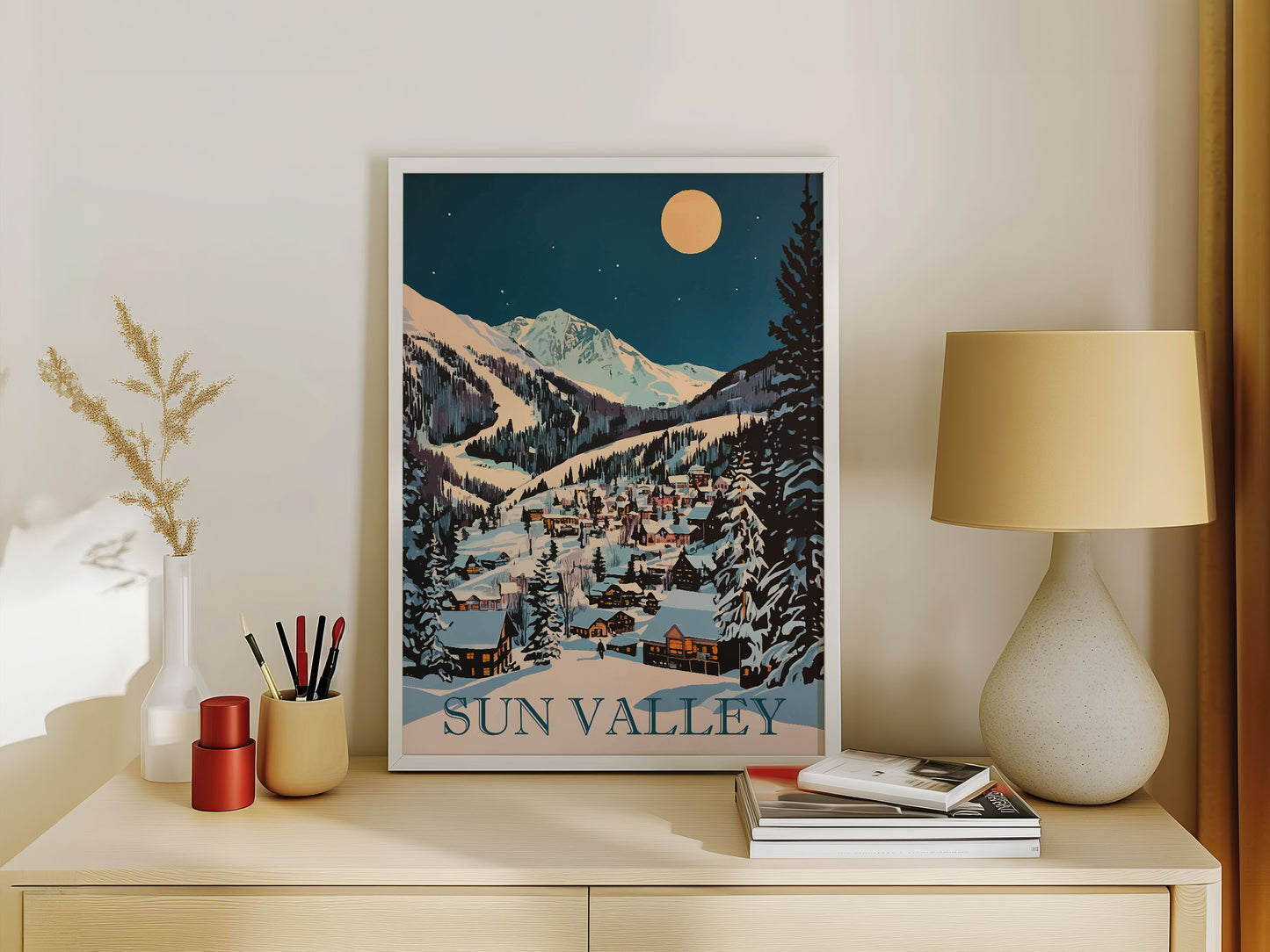 Sun Valley Travel Poster