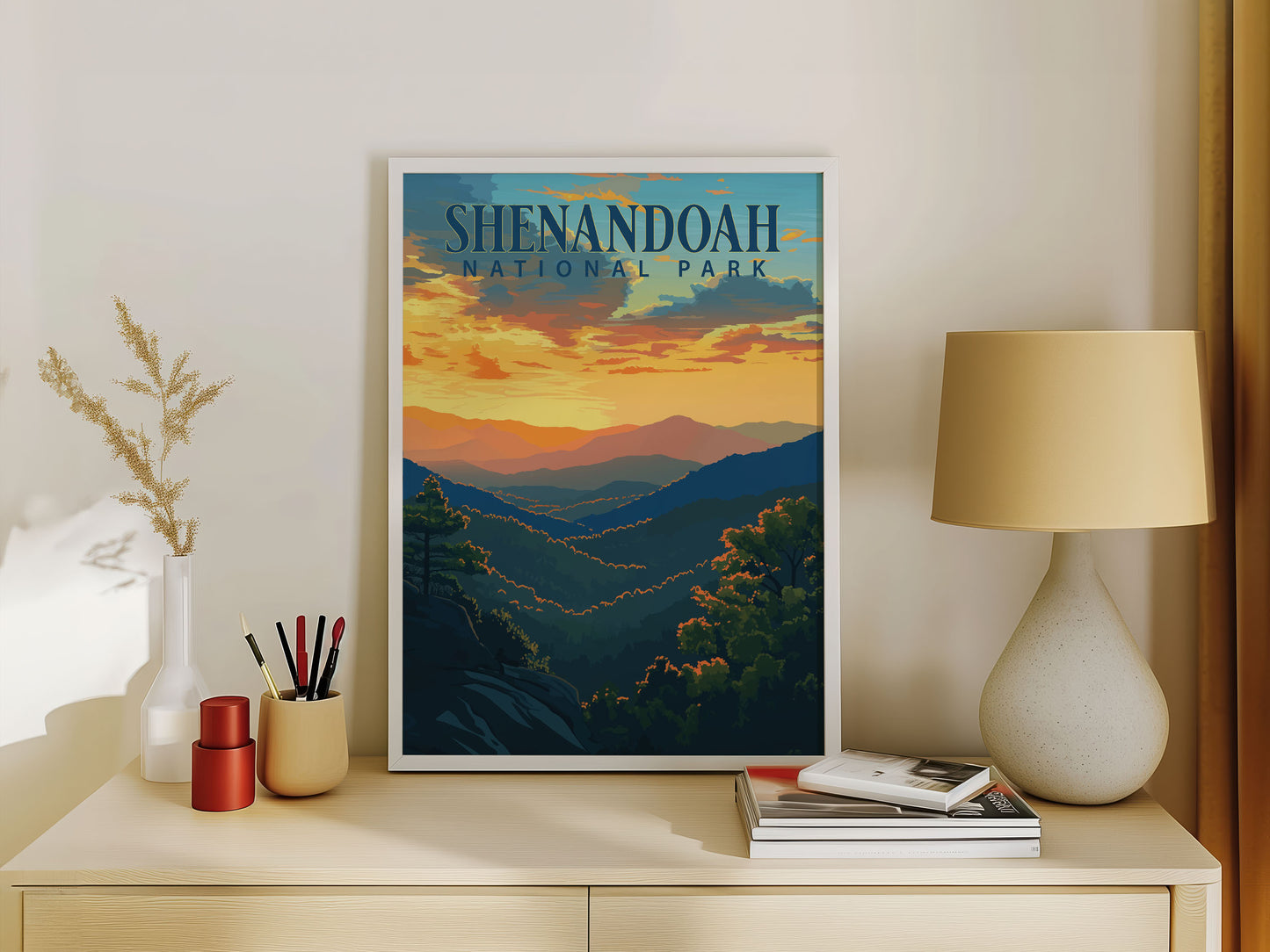 Shenandoah National Park Travel Poster