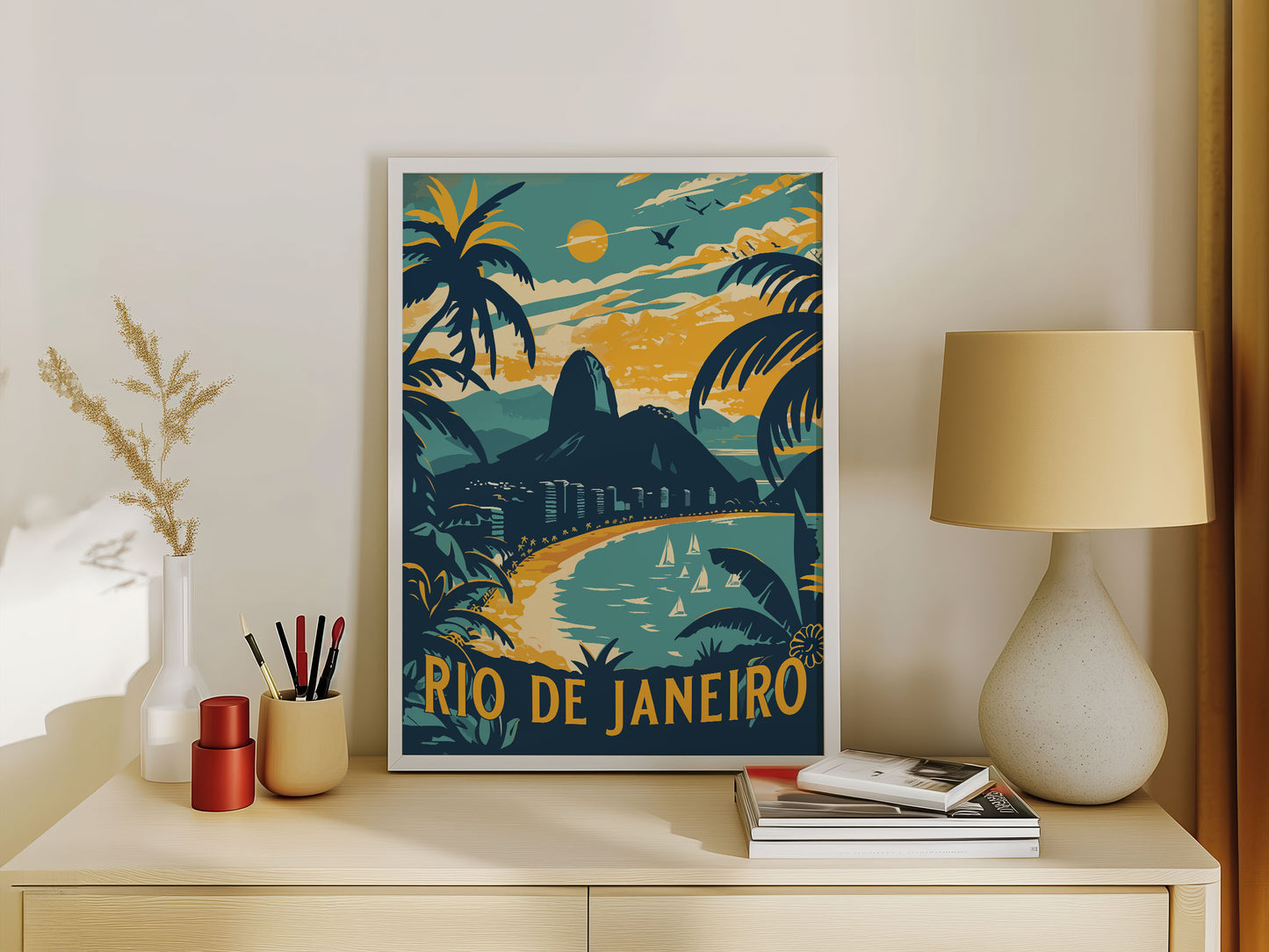 Rio de Janeiro Travel Poster