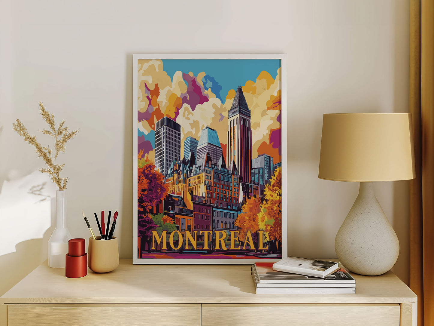 Montreal Travel Poster