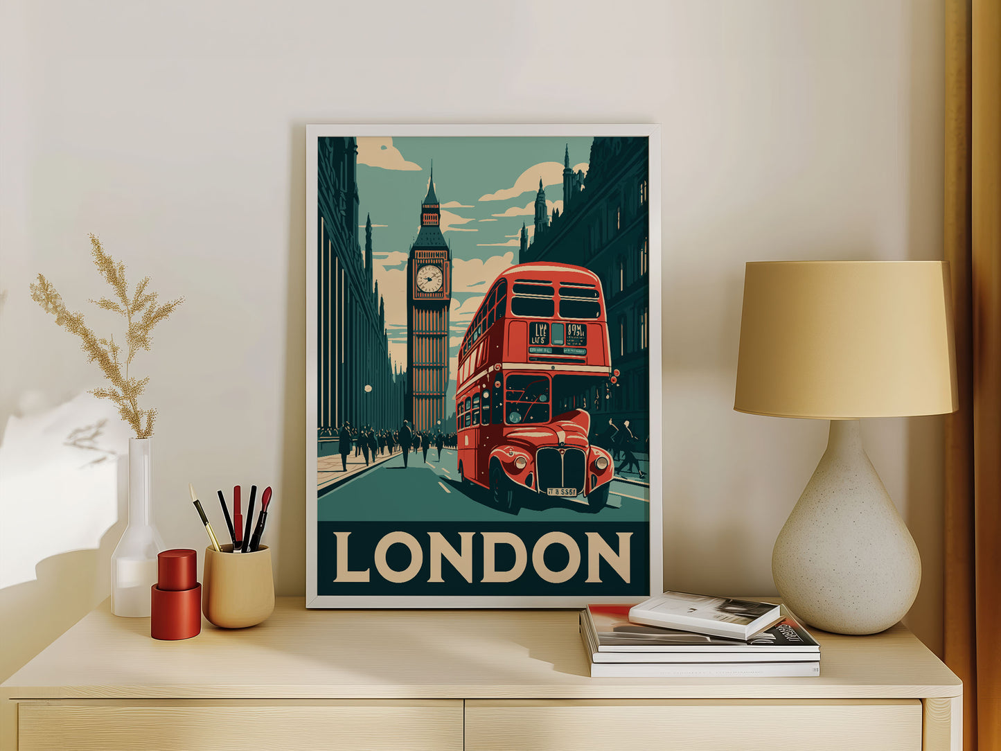London Travel Poster