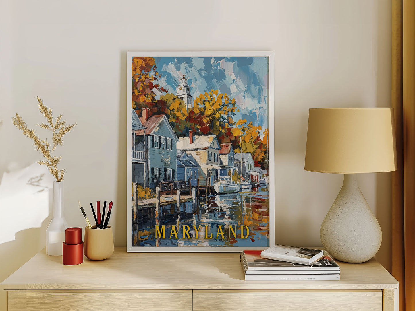 Maryland Travel Poster