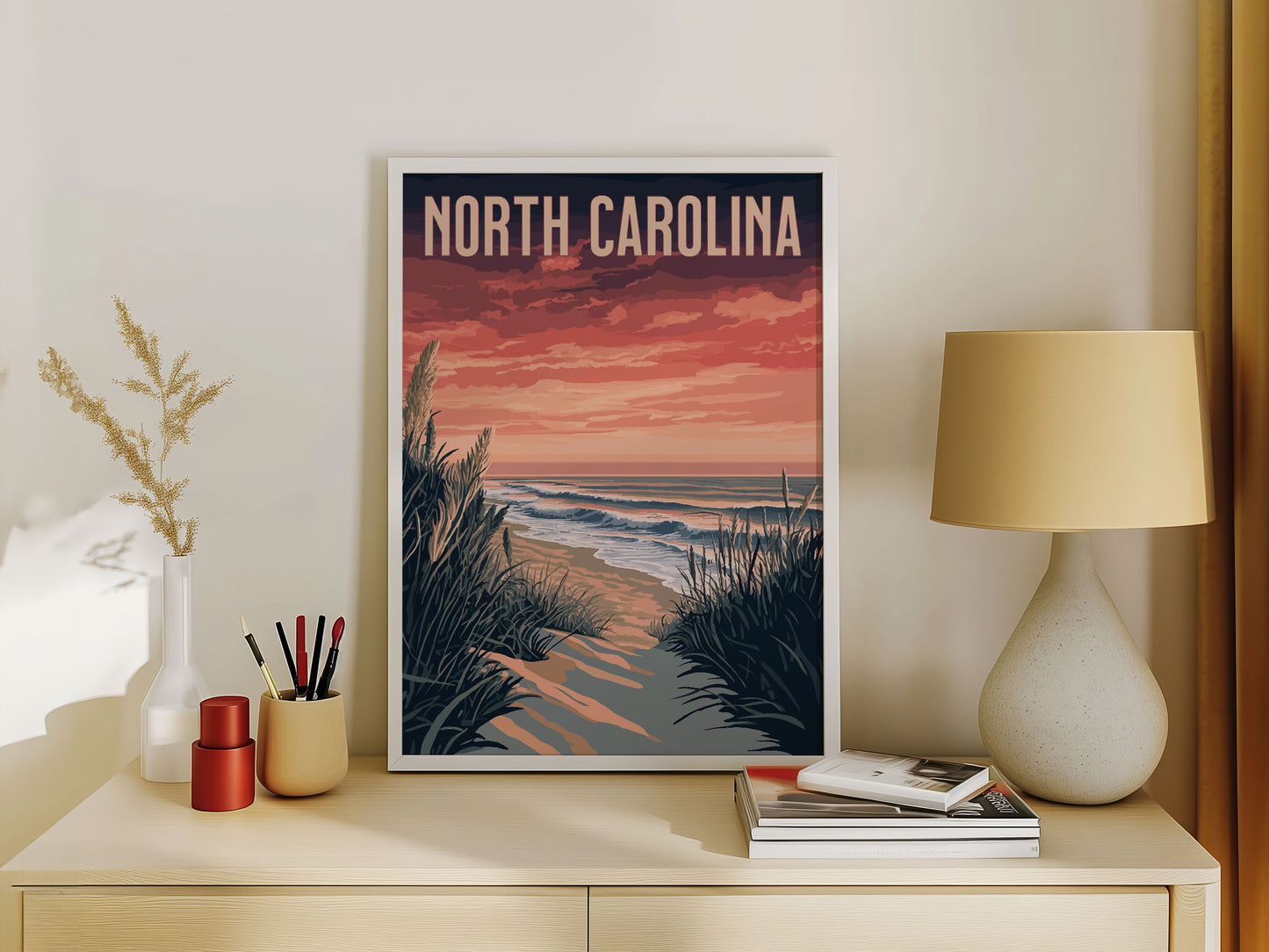 North Carolina Travel Poster