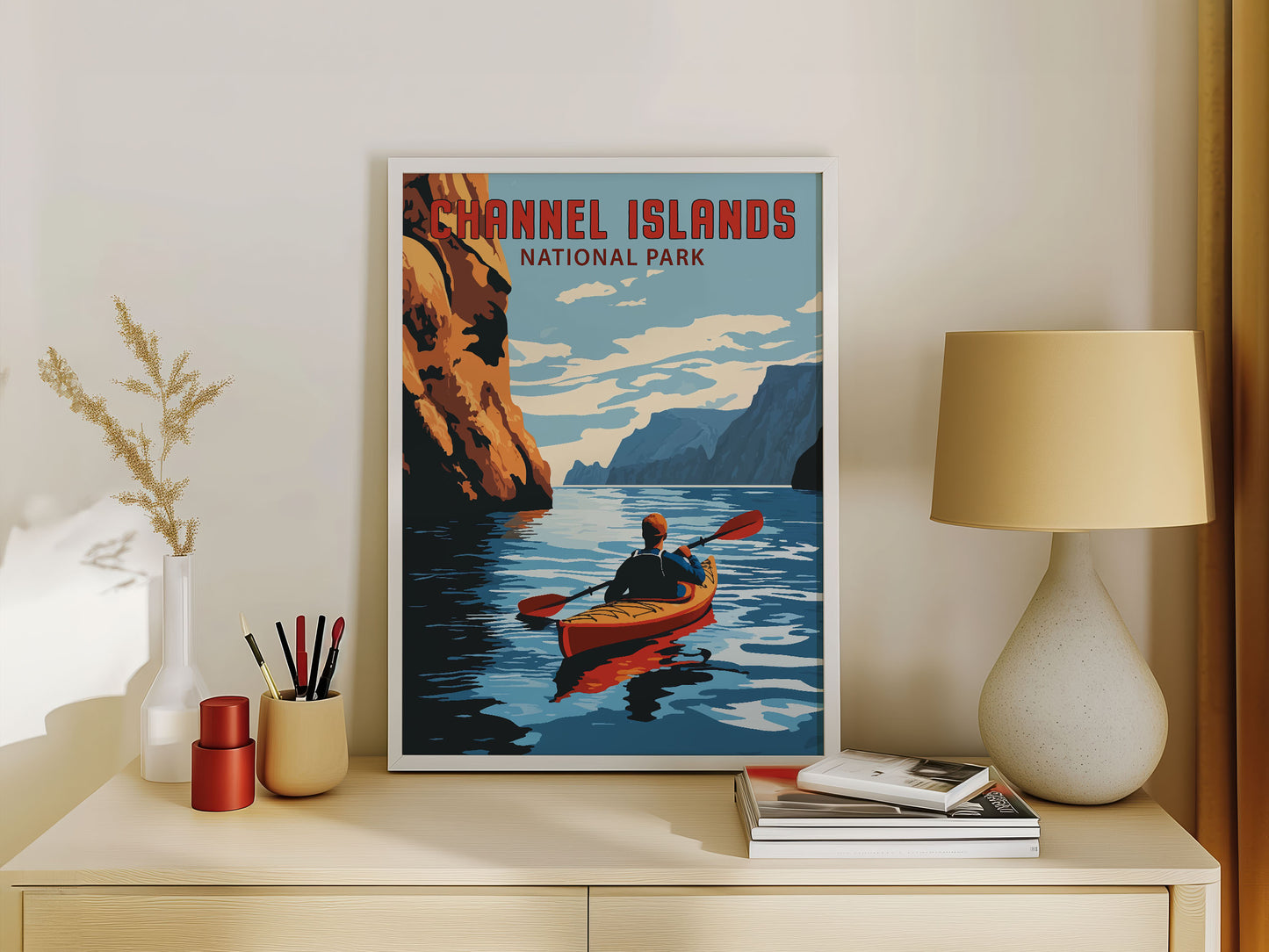Channel Islands National Park Travel Poster