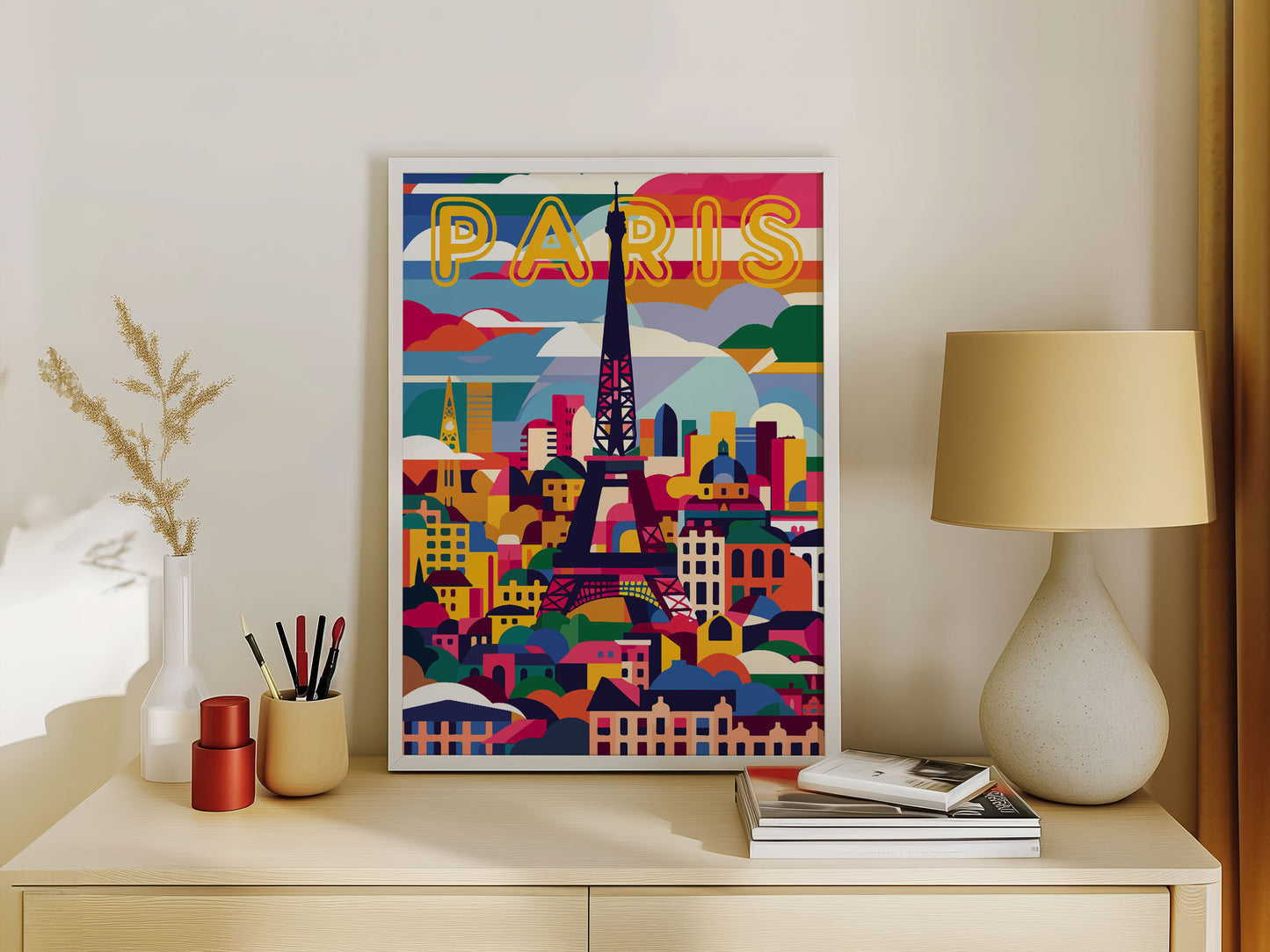 Paris Travel Poster