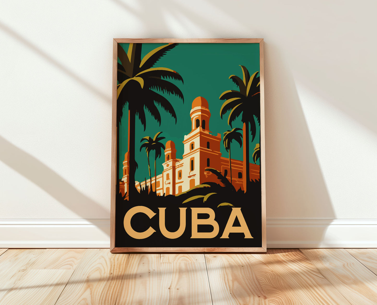 Cuba Travel Poster