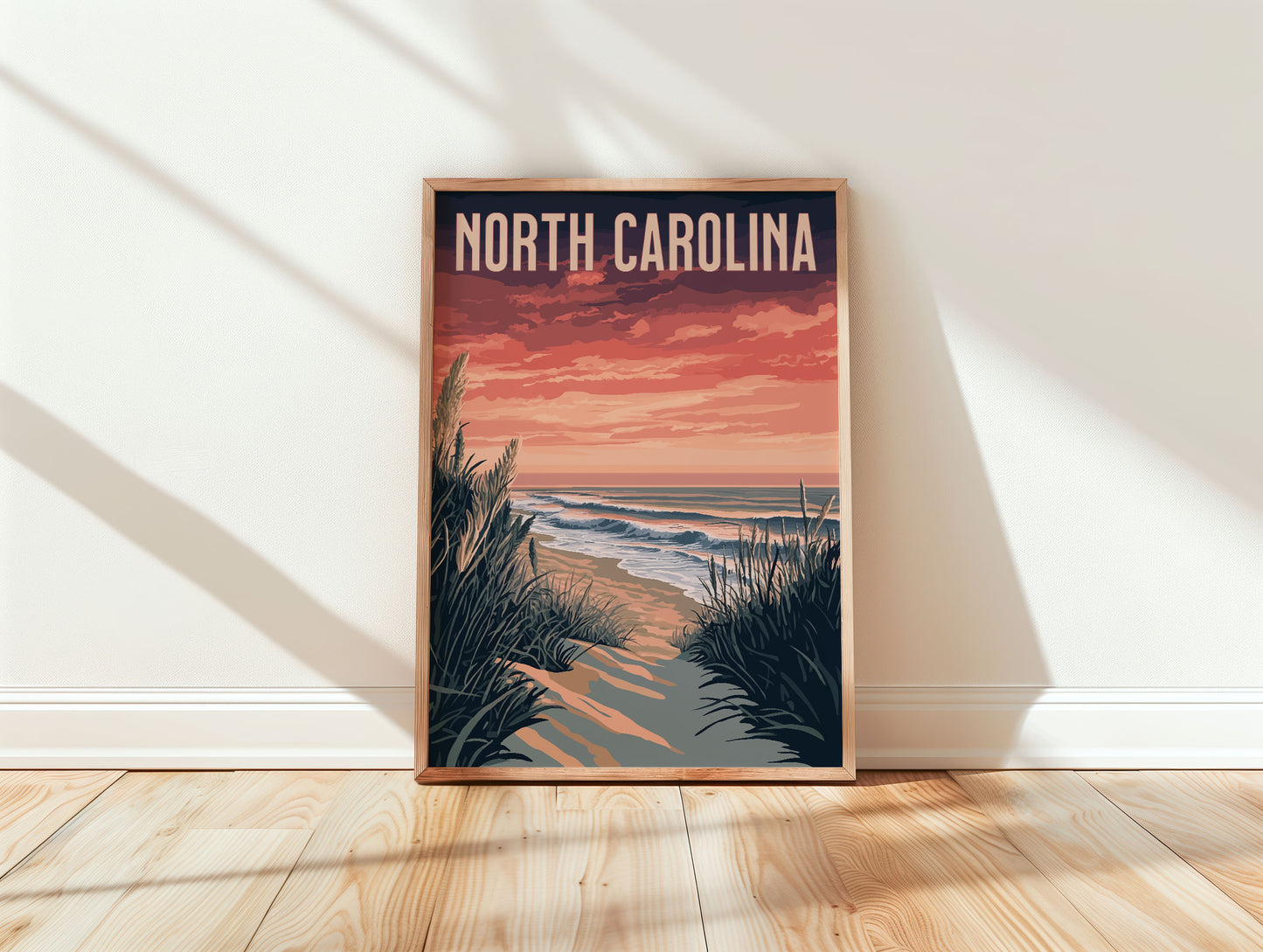 North Carolina Travel Poster