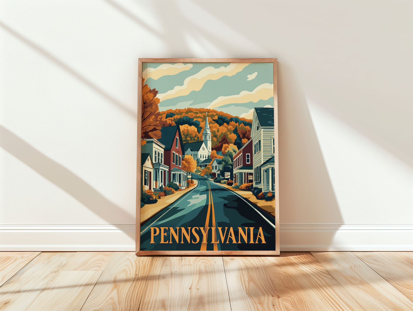 Pennsylvania Travel Poster
