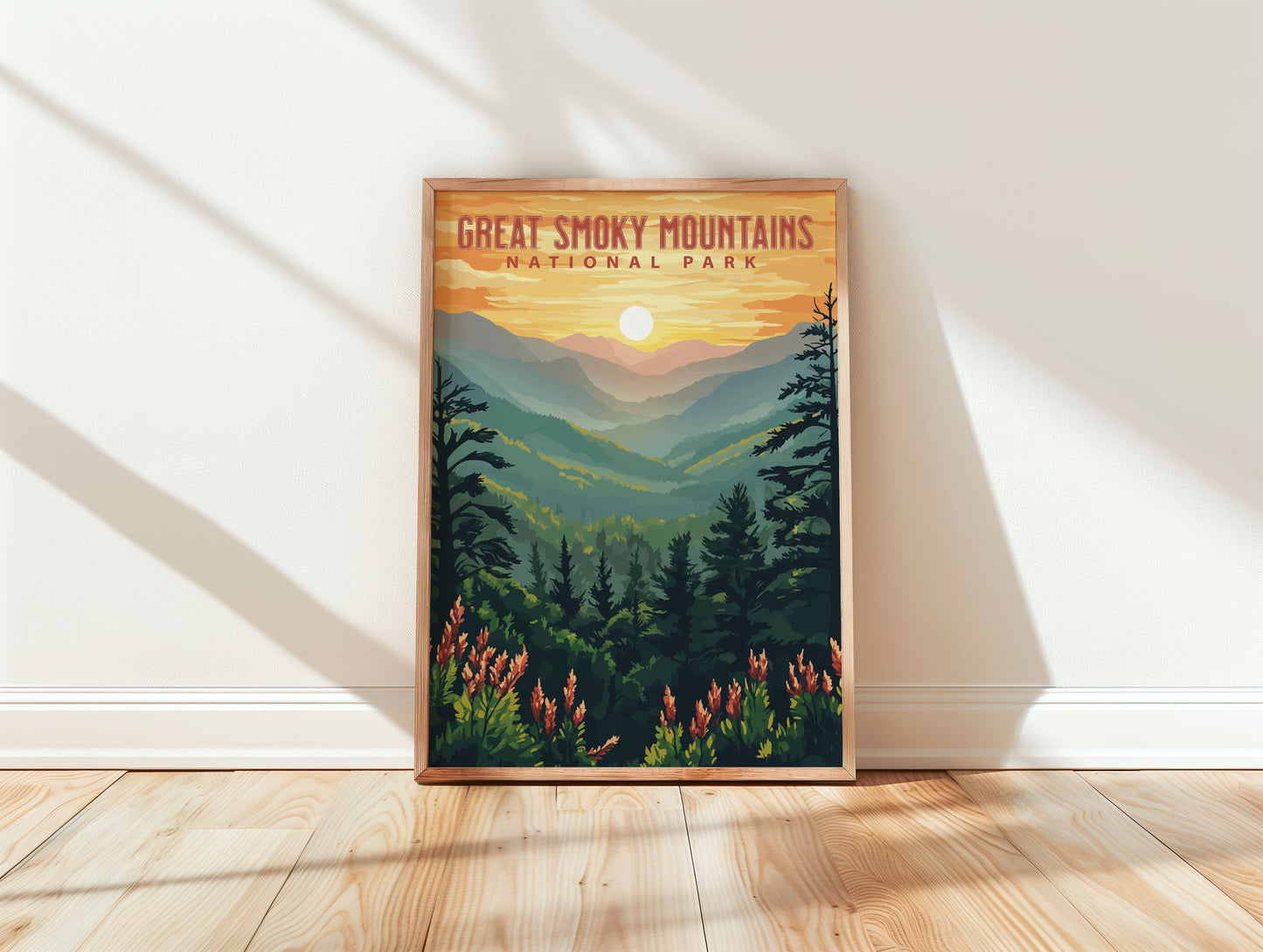 Great Smoky Mountains National Park Travel Poster