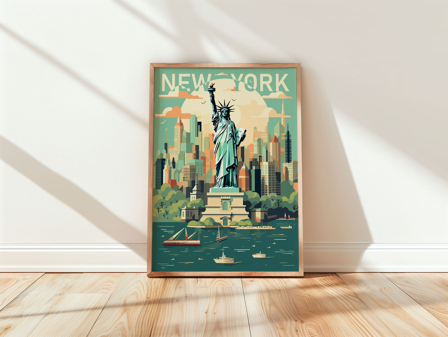 New York Travel Poster
