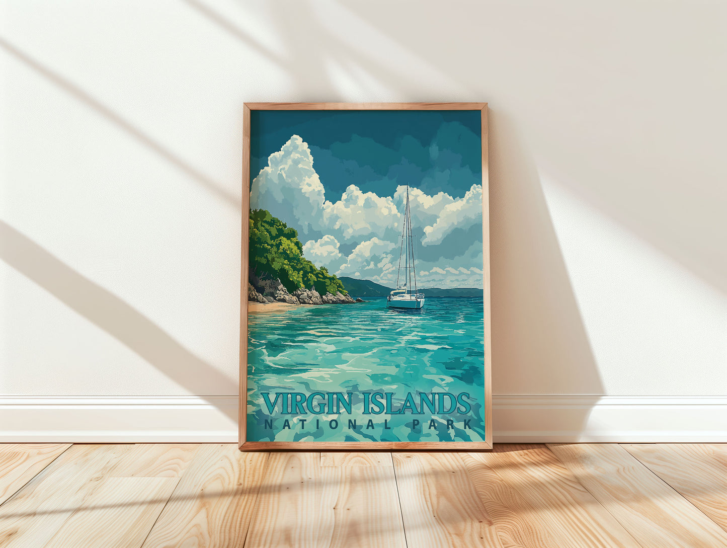 Virgin Islands National Park Travel Poster