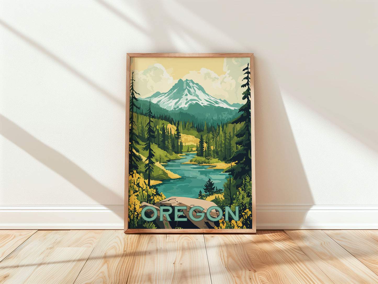 Oregon Travel Poster