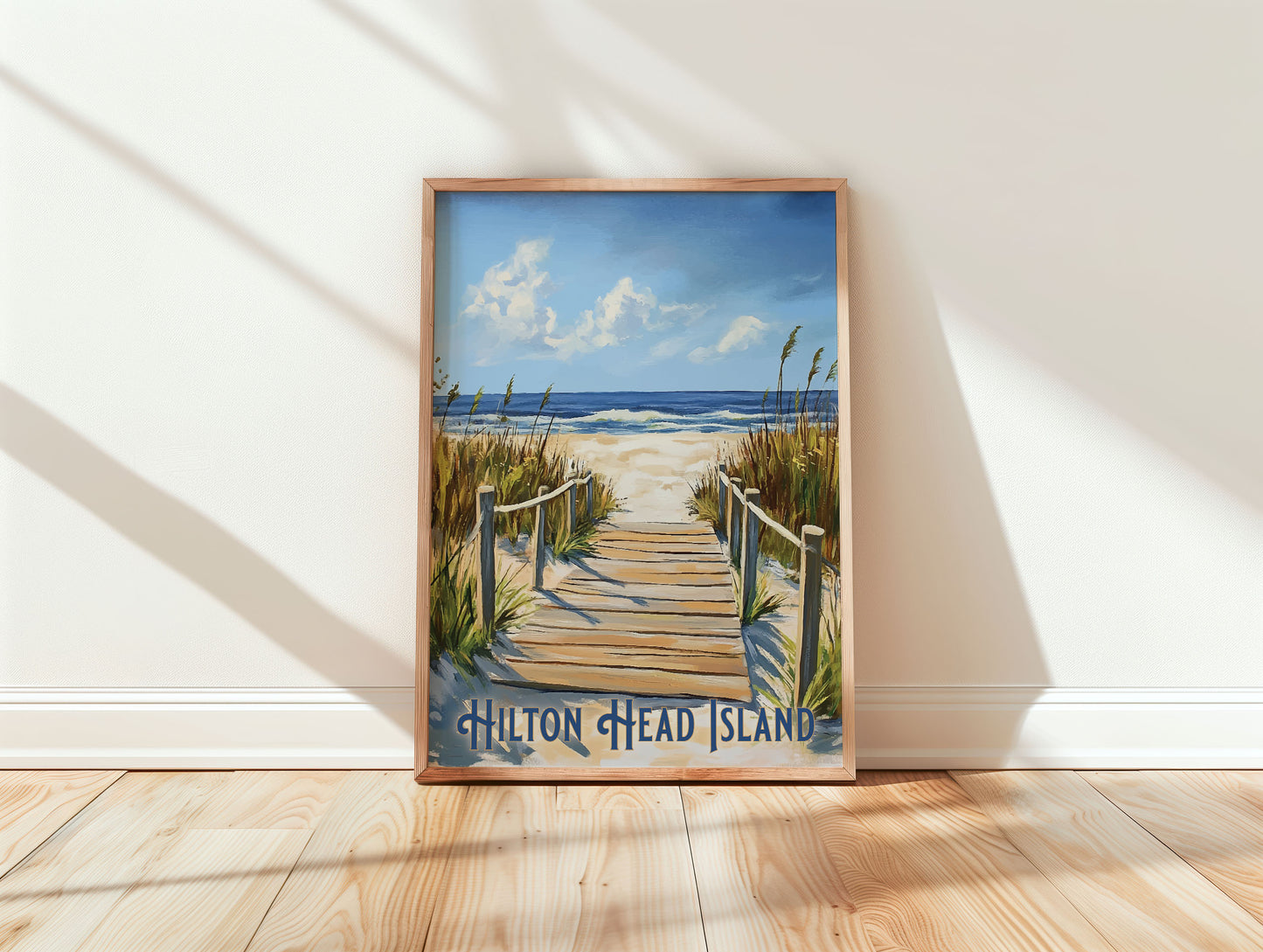 Hilton Head Travel Poster