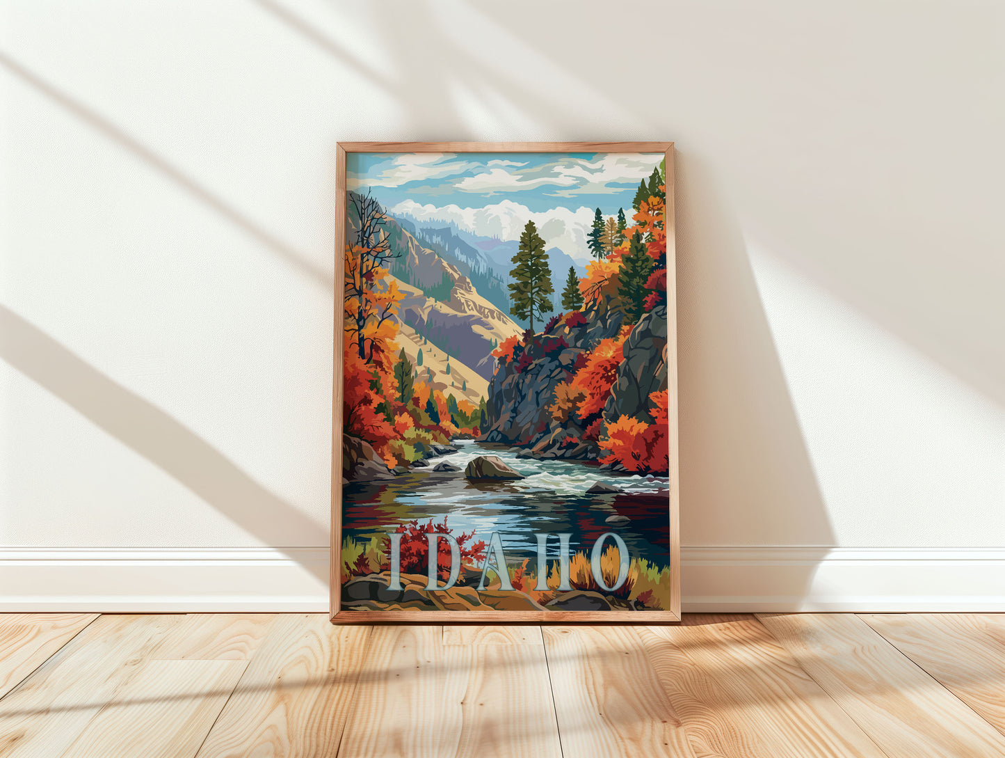 Idaho Travel Poster