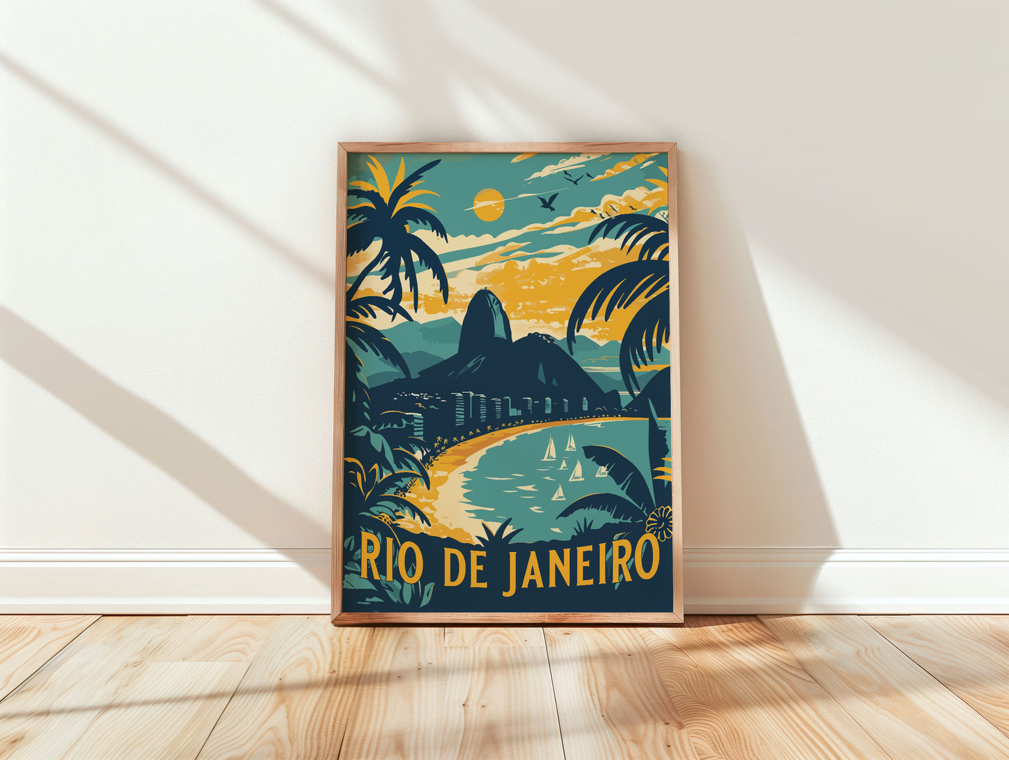 Rio de Janeiro Travel Poster