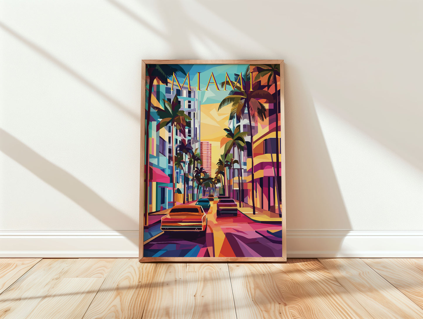 Miami Travel Poster