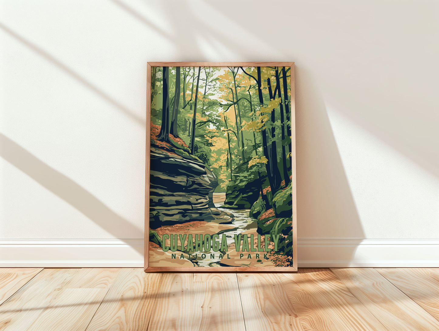 Cuyahoga Valley National Park Travel Poster