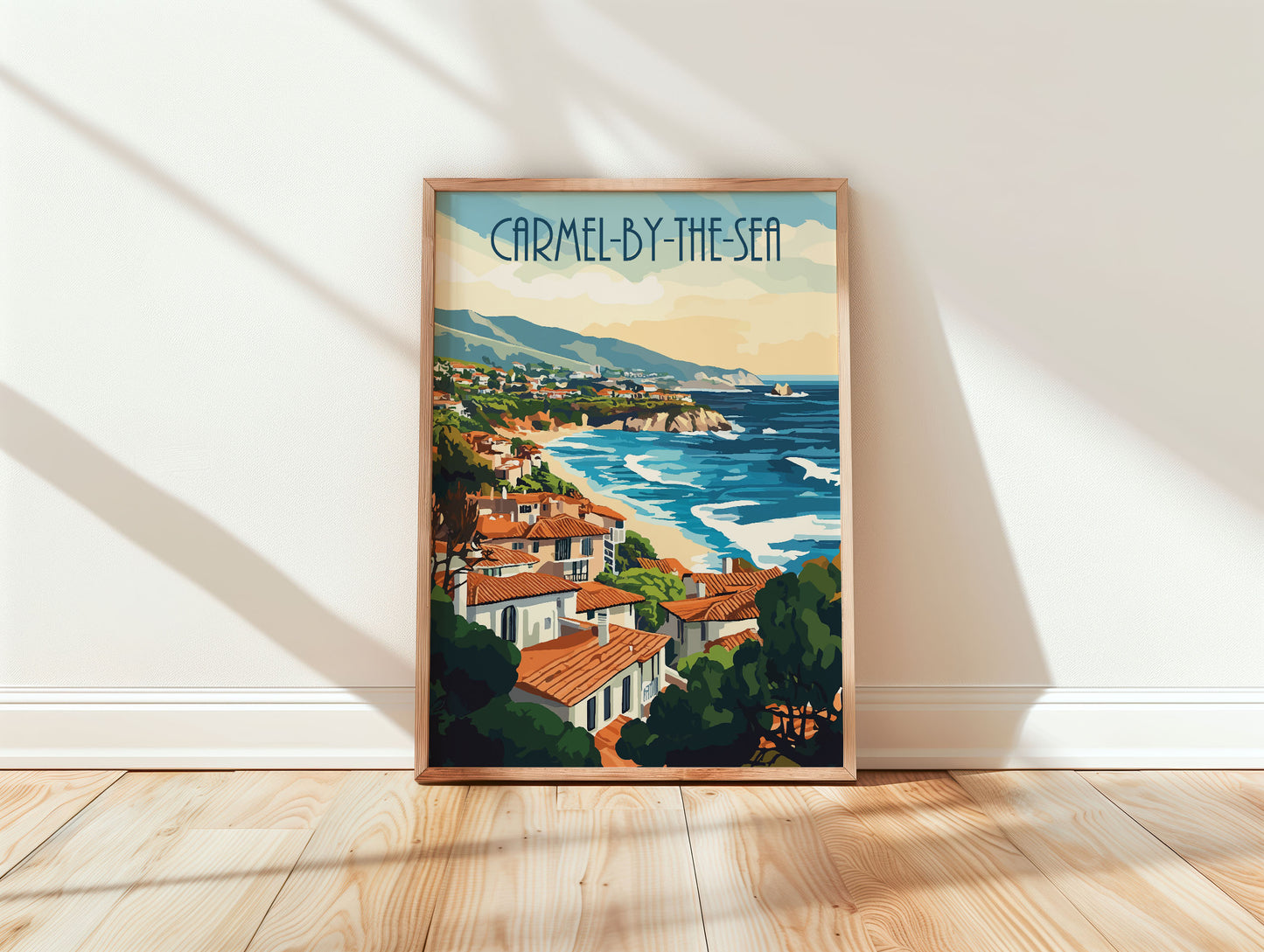 Carmel-by-the-Sea Travel Poster
