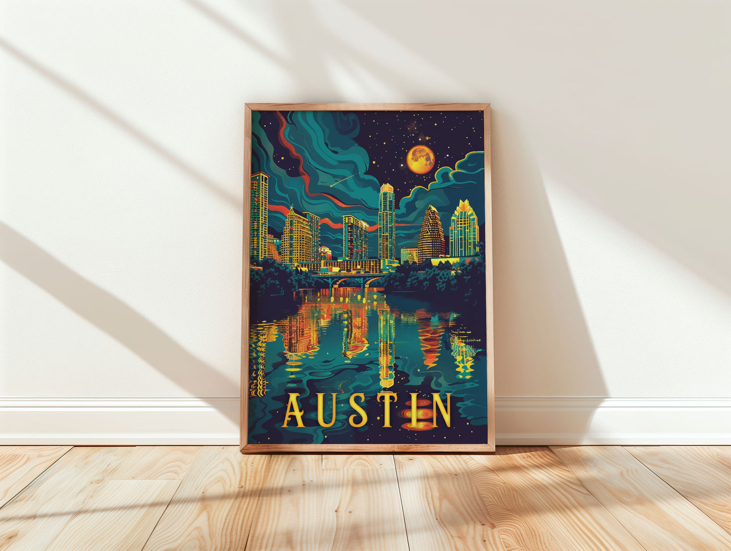 Austin Travel Poster