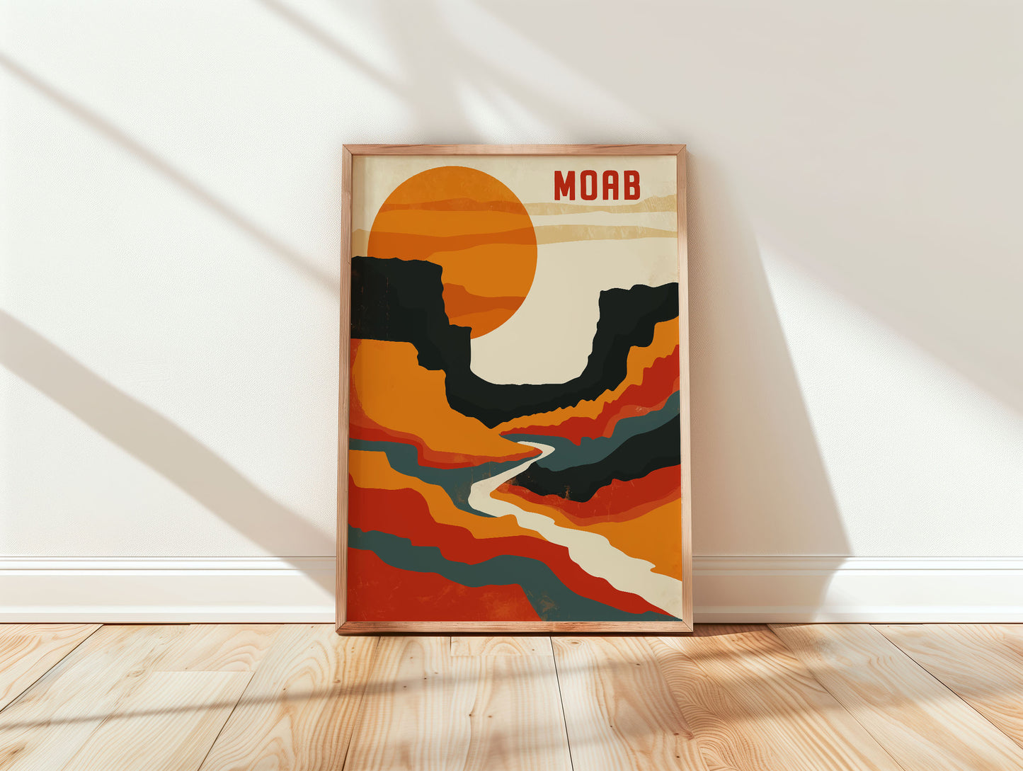 Moab Travel Poster
