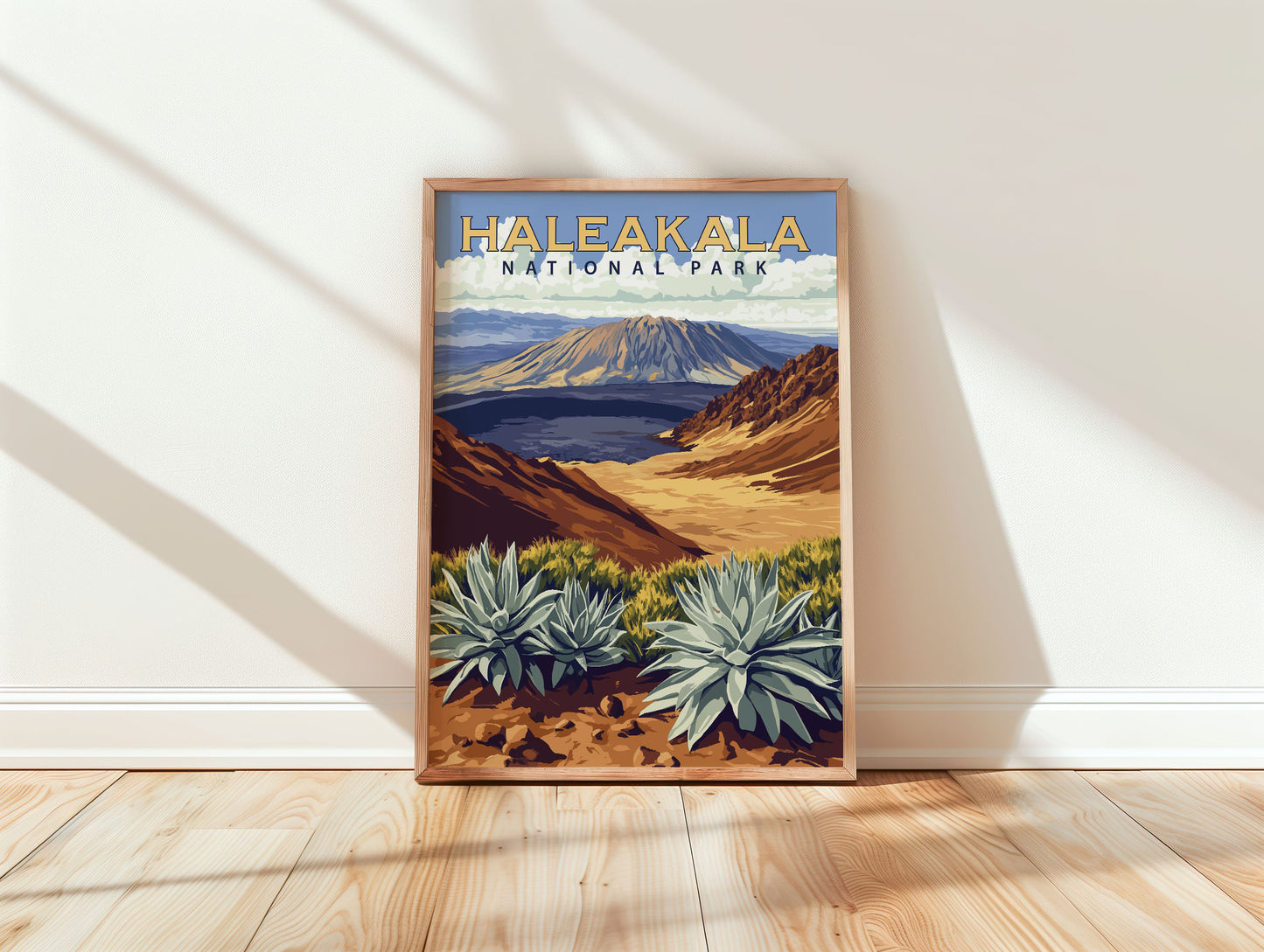 Haleakala National Park Travel Poster