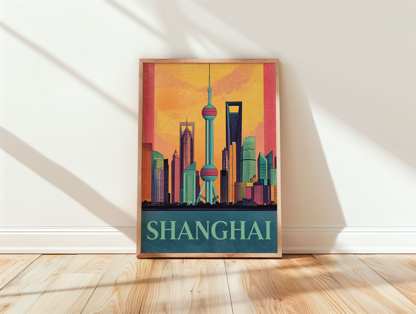 Shanghai Travel Poster