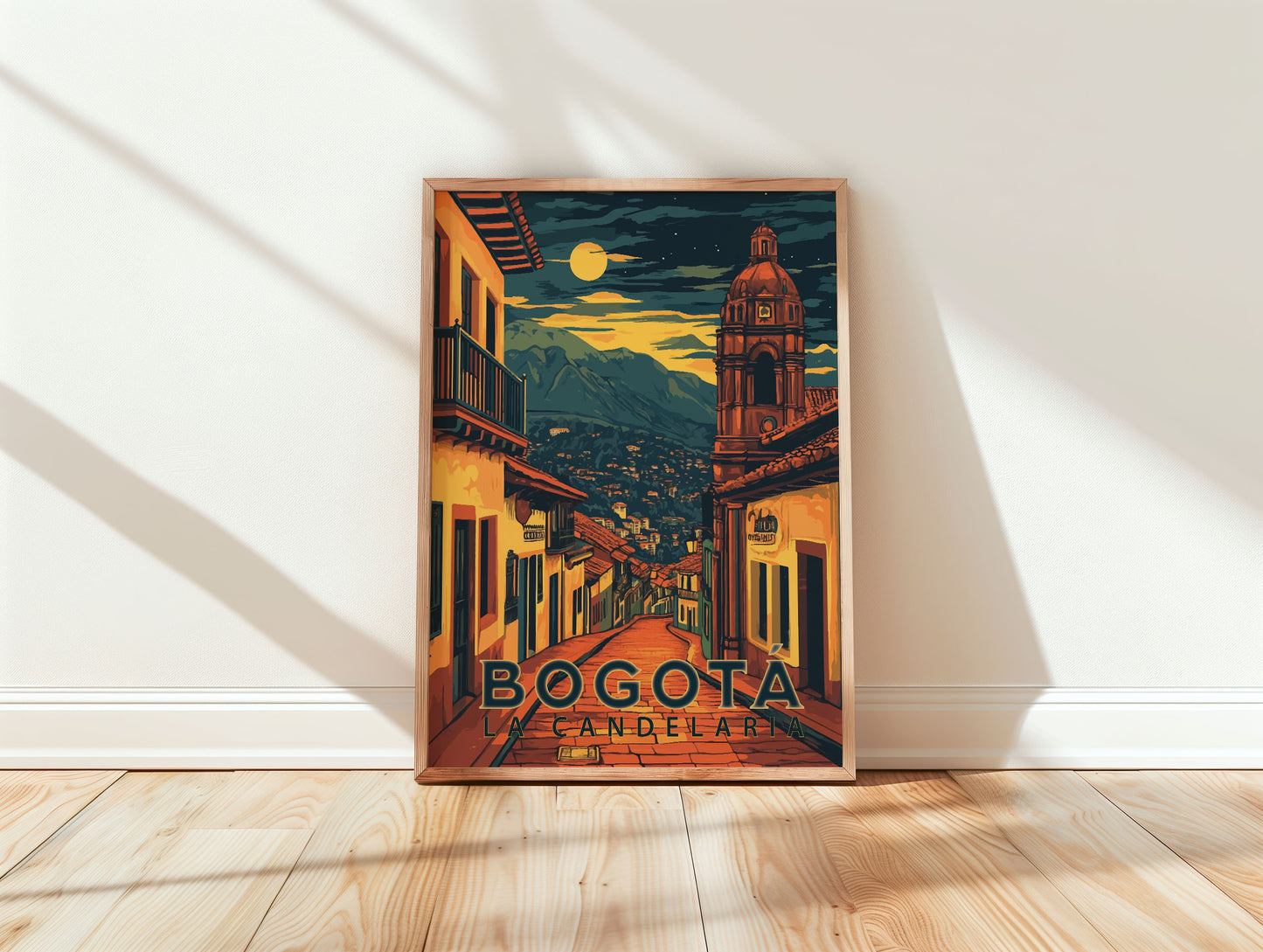 Bogota Travel Poster