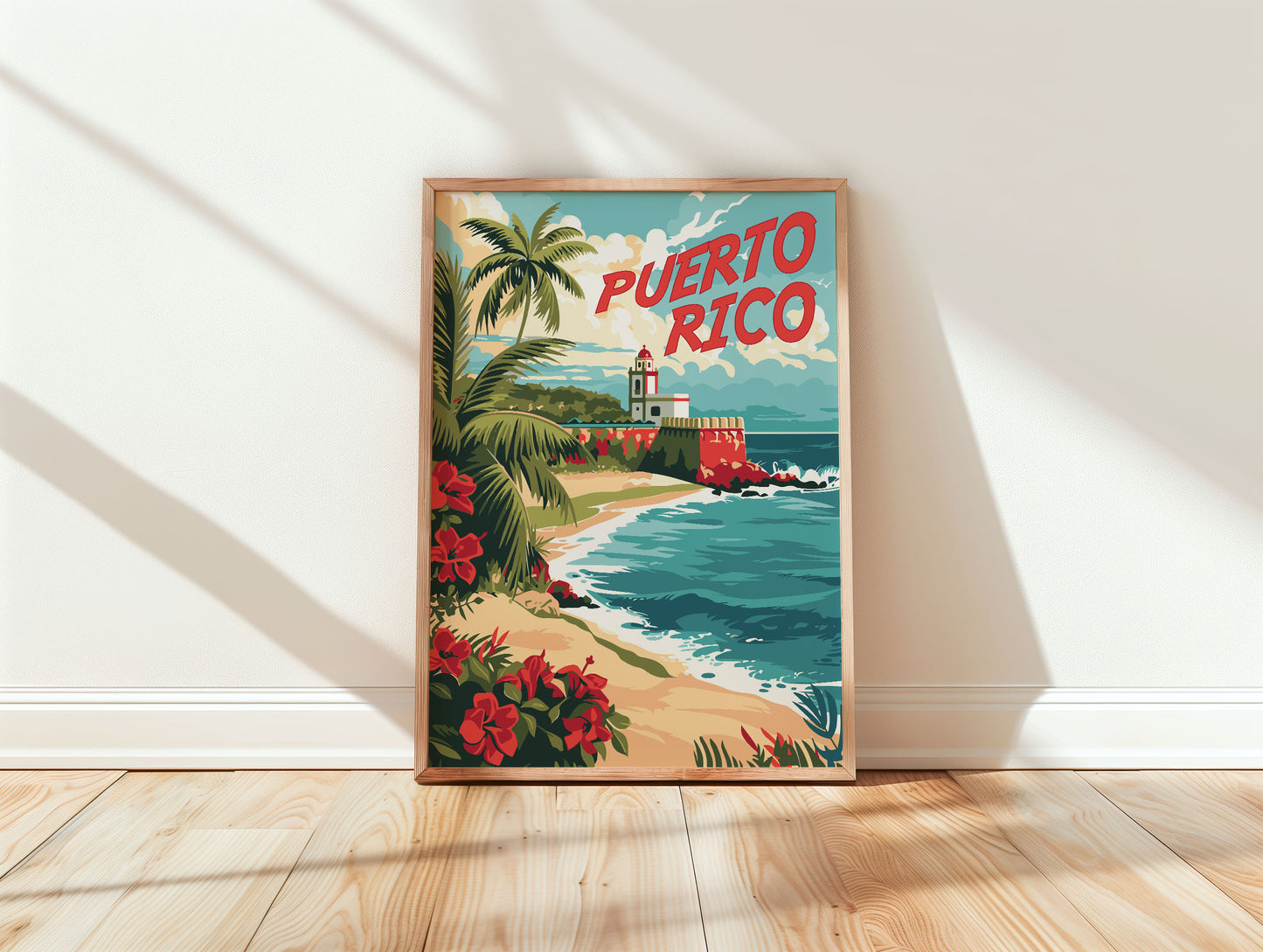 Puerto Rico Travel Poster