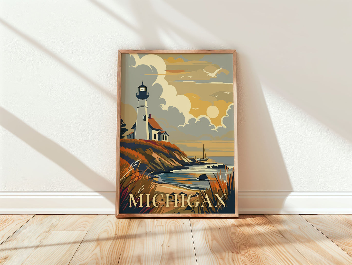 Michigan Travel Poster