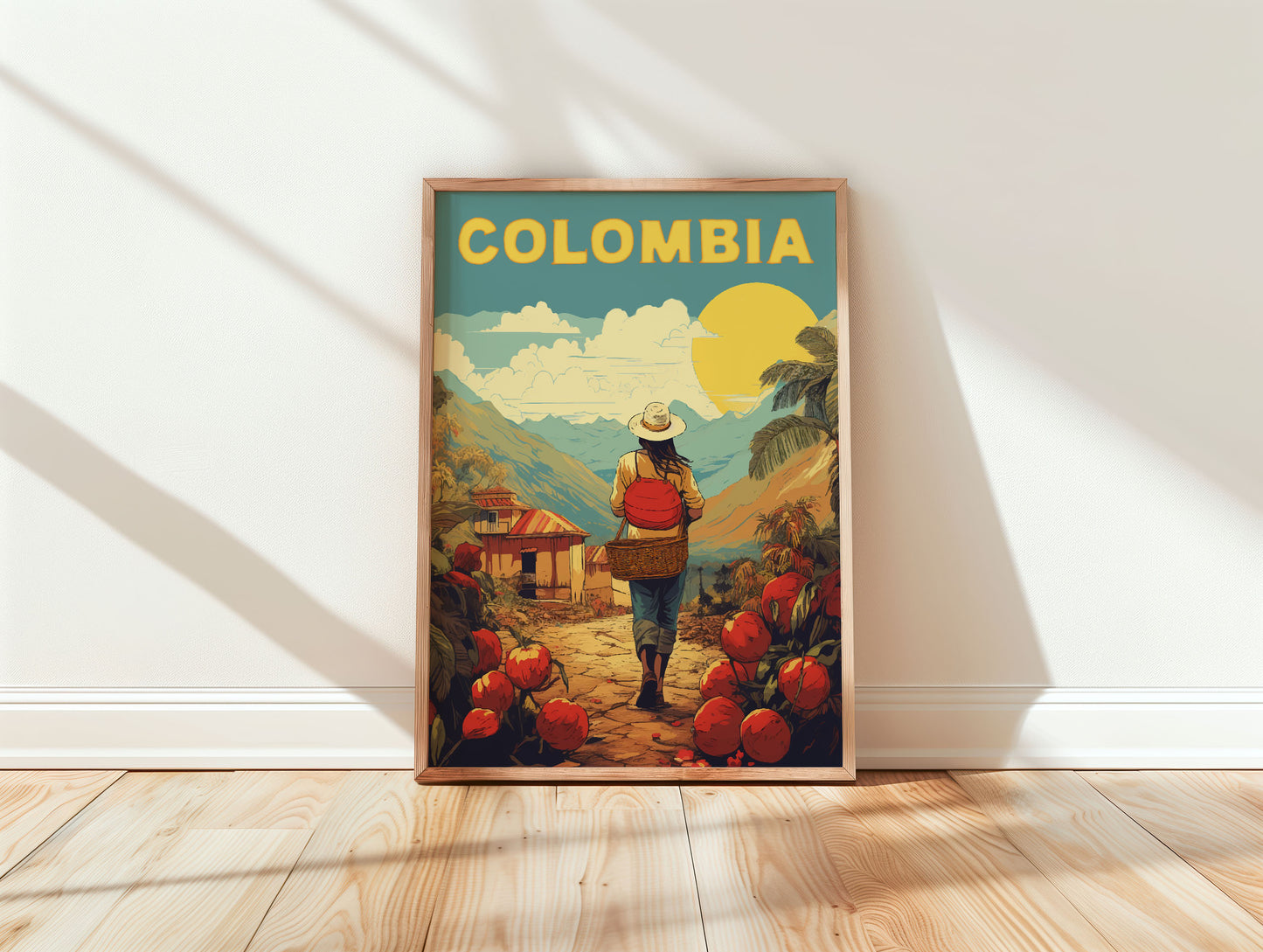 Colombia Travel Poster