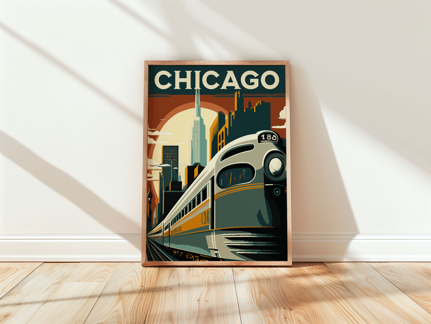 Chicago Travel Poster