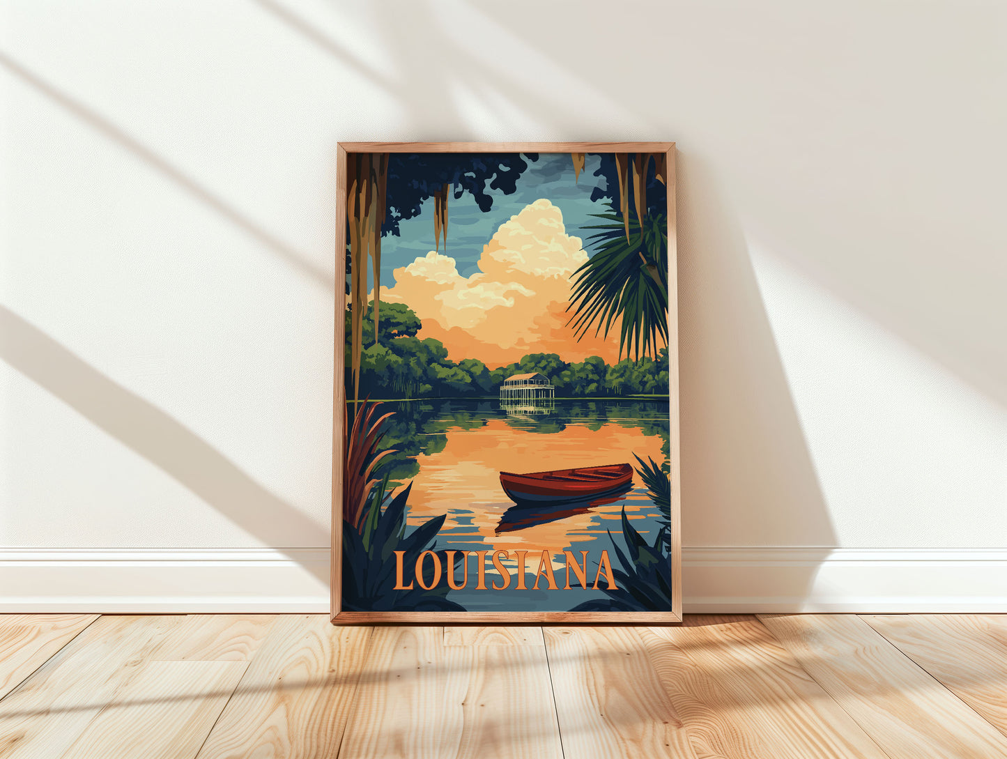 Louisiana Travel Poster