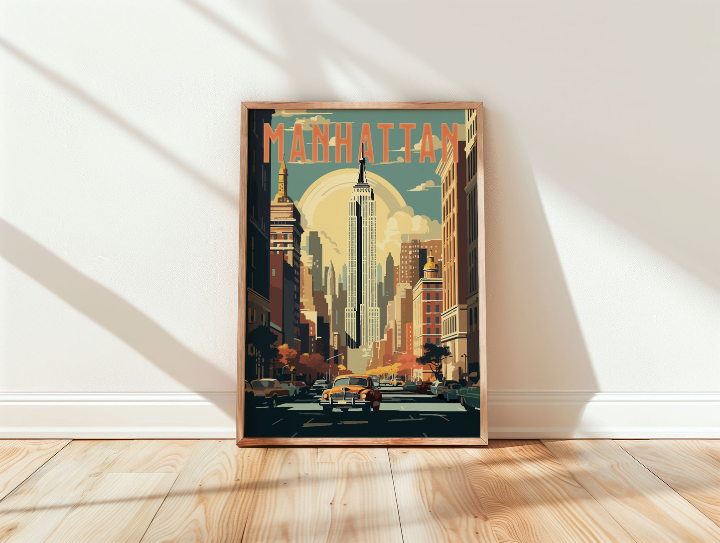 Manhattan Travel Poster