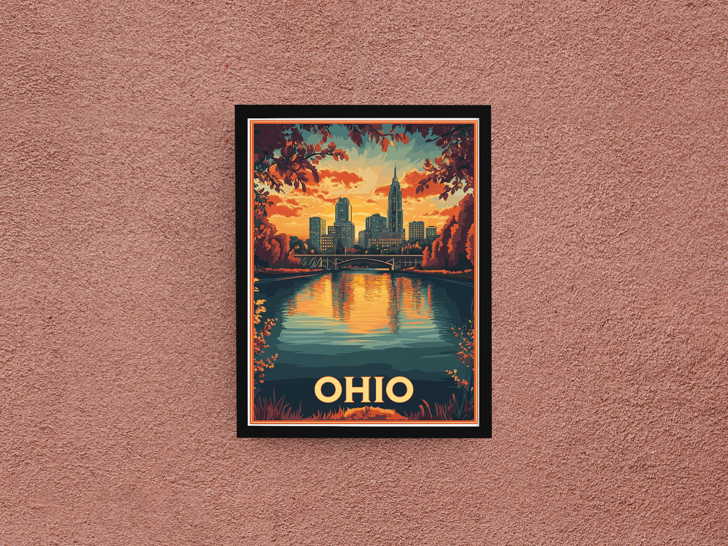 Ohio Travel Poster