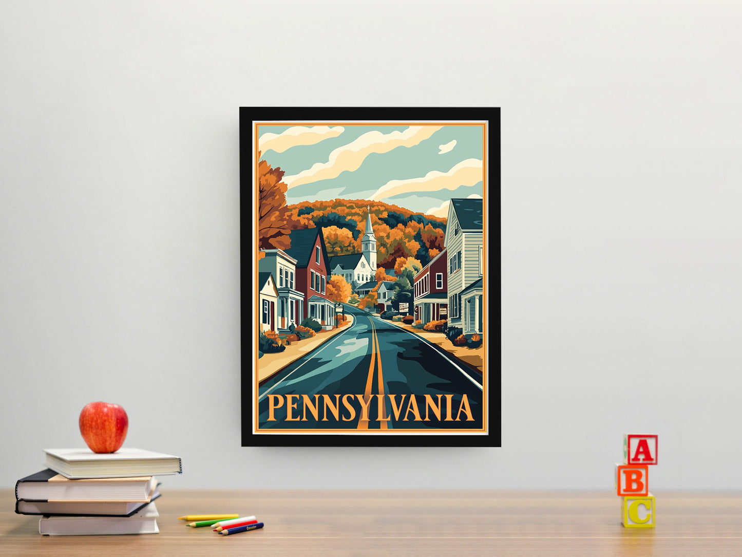 Pennsylvania Travel Poster