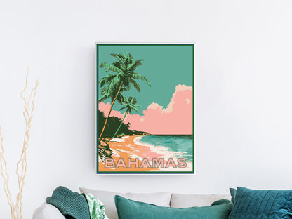 Bahamas Travel Poster