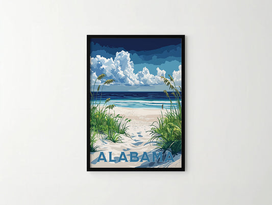 Alabama Travel Poster