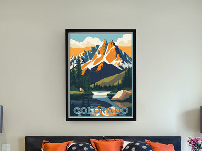 Colorado Travel Poster