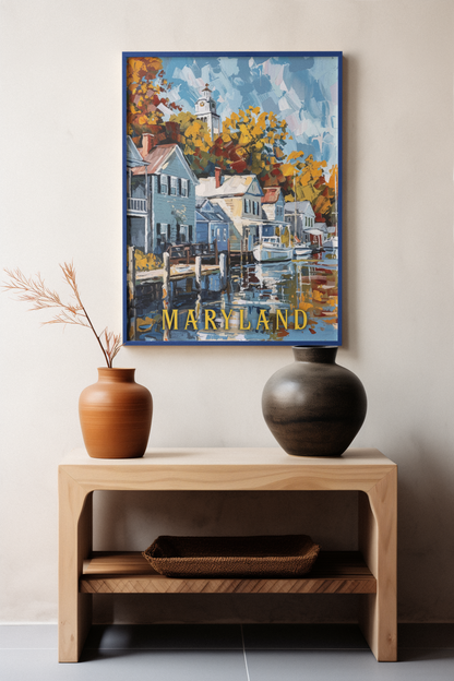 Maryland Travel Poster