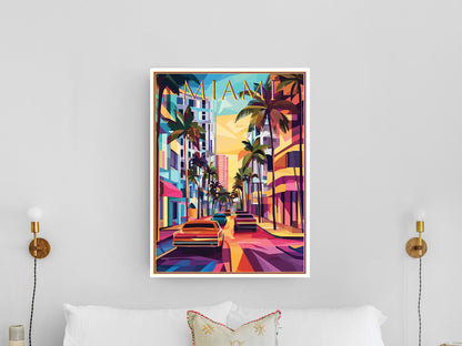 Miami Travel Poster