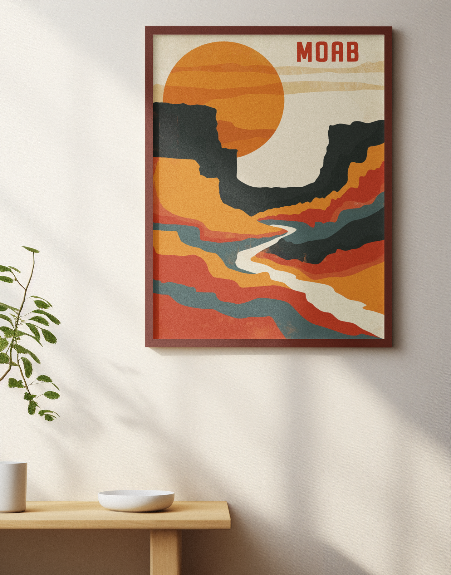 Moab Travel Poster